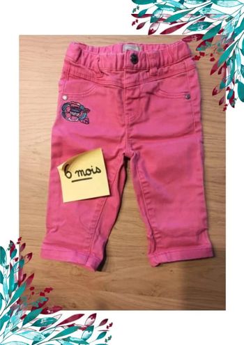 Pantalon 6 mois fille