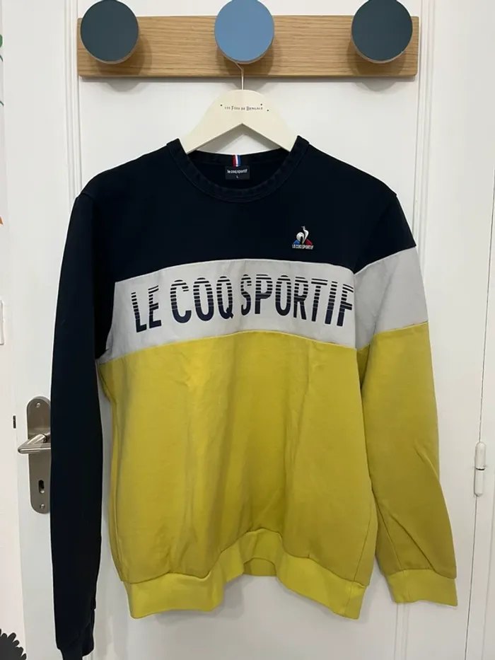 Sweat tricolore le coq sportif