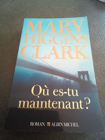 Où est tu maintenant roman de Mary Higgins Clark