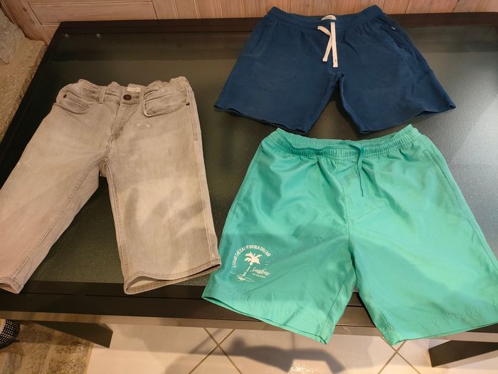 Lot Tee shirt + shorts garçon taille S - photo numéro 2