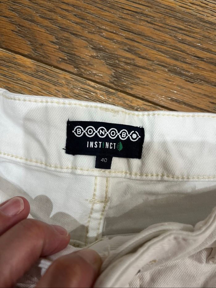 Short en jean bonobo 40 neuf - photo numéro 2