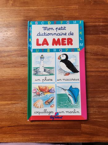 Livre : mon petit dictionnaire de la mer