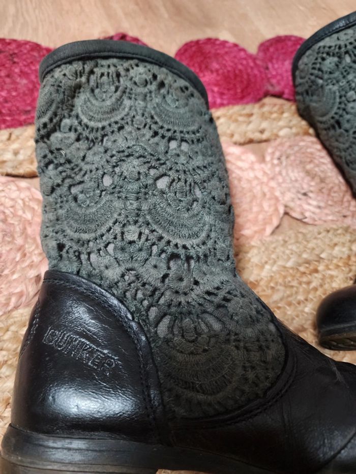 Bottines Bunker dentelle - photo numéro 2