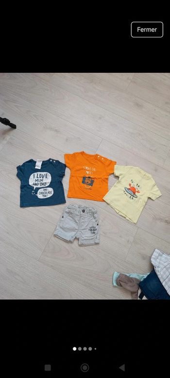 Short, t-shirts