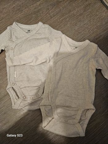 Lot body bébé garçon