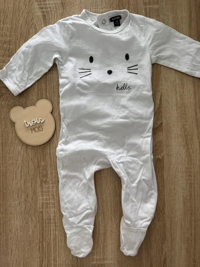 Pijamas - Taille 3 mois