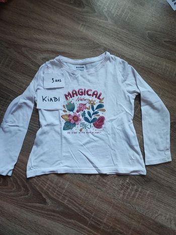 T-shirt manches longues 3 ans