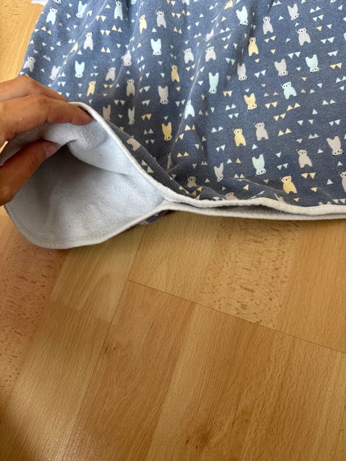 Jupe apprentissage de la propriété la nuit avec bouton et alèse intégré pour draps sec - photo numéro 2