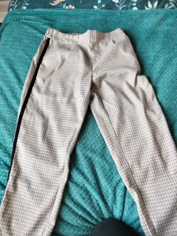Pantalon a carreaux