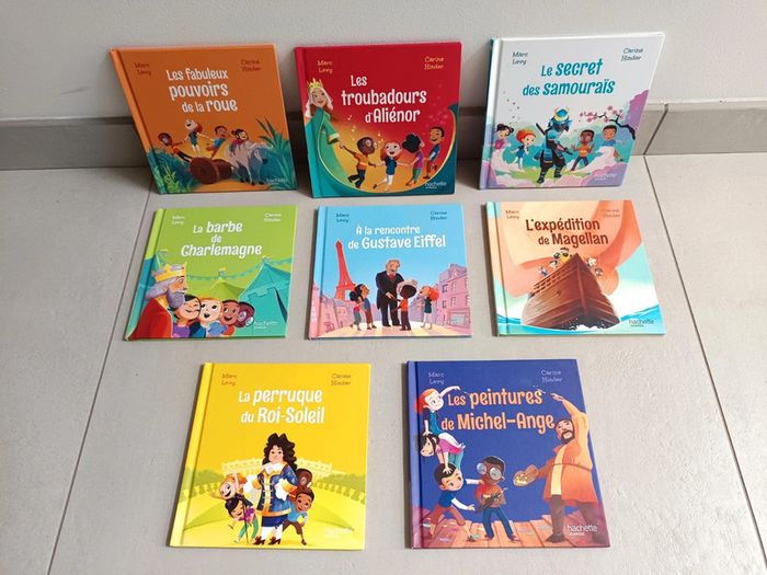 Livres les aventuriers de l'histoire (lot de 8)