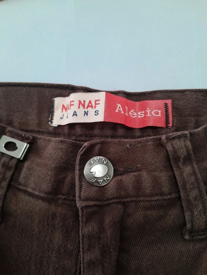 Jean vintage naf naf slim taille haute - photo numéro 5