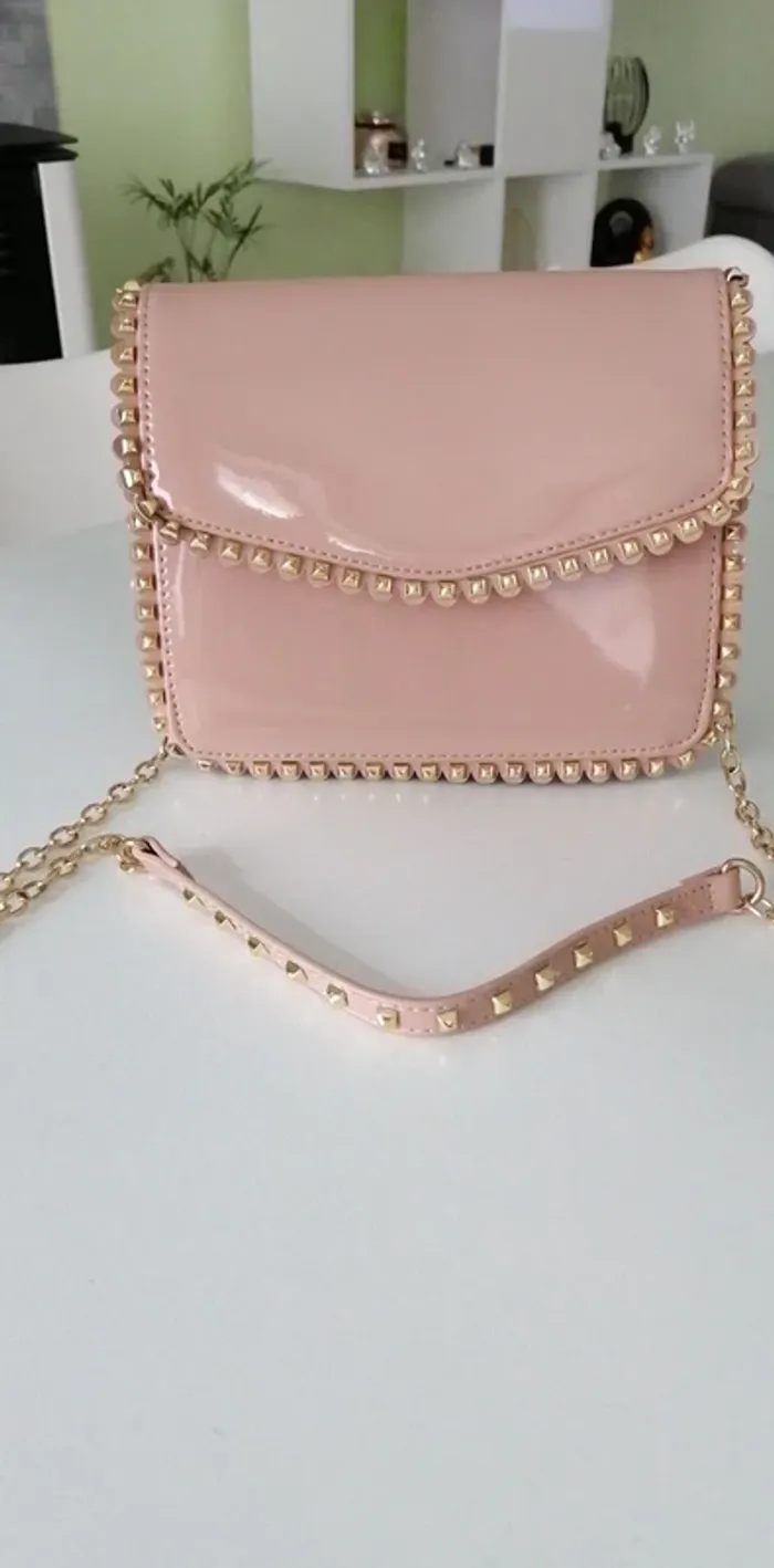 Sac rose et doré neuf primmadonna