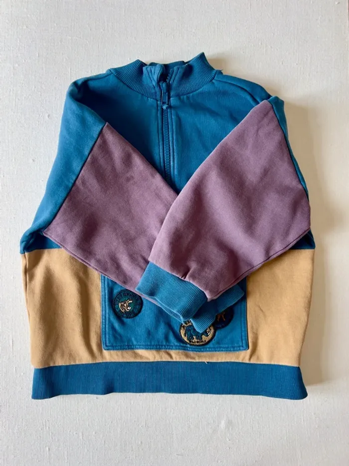 Sweat-shirt Du Pareil au Même, taille 5 ans, automne-hiver 2024-2025, parfait état - photo numéro 5