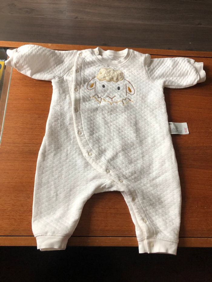 Pyjama chaud Uniqlo Baby 6-12 mois