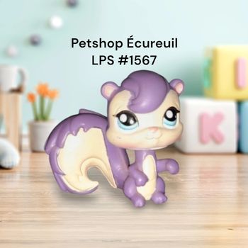 Little Petshop Écureuil LPS #1567 Hasbro