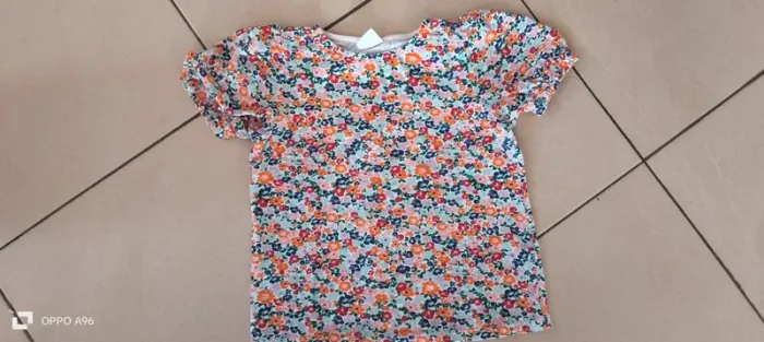 Tee shirt fleur