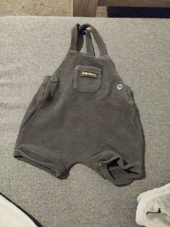 Salopette short bébé