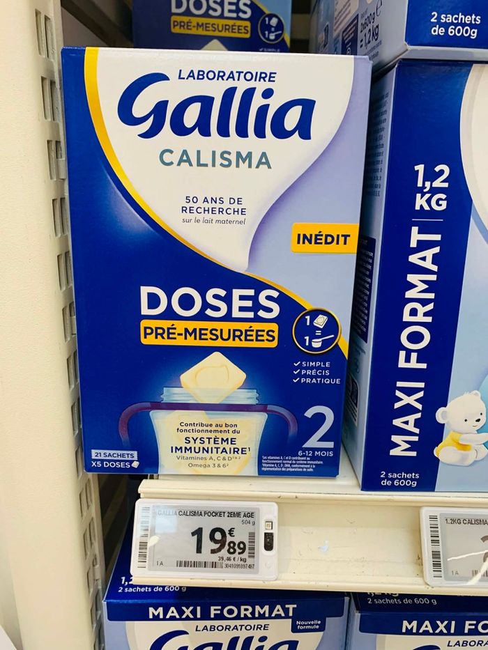 Lait gallia calisma - photo numéro 3