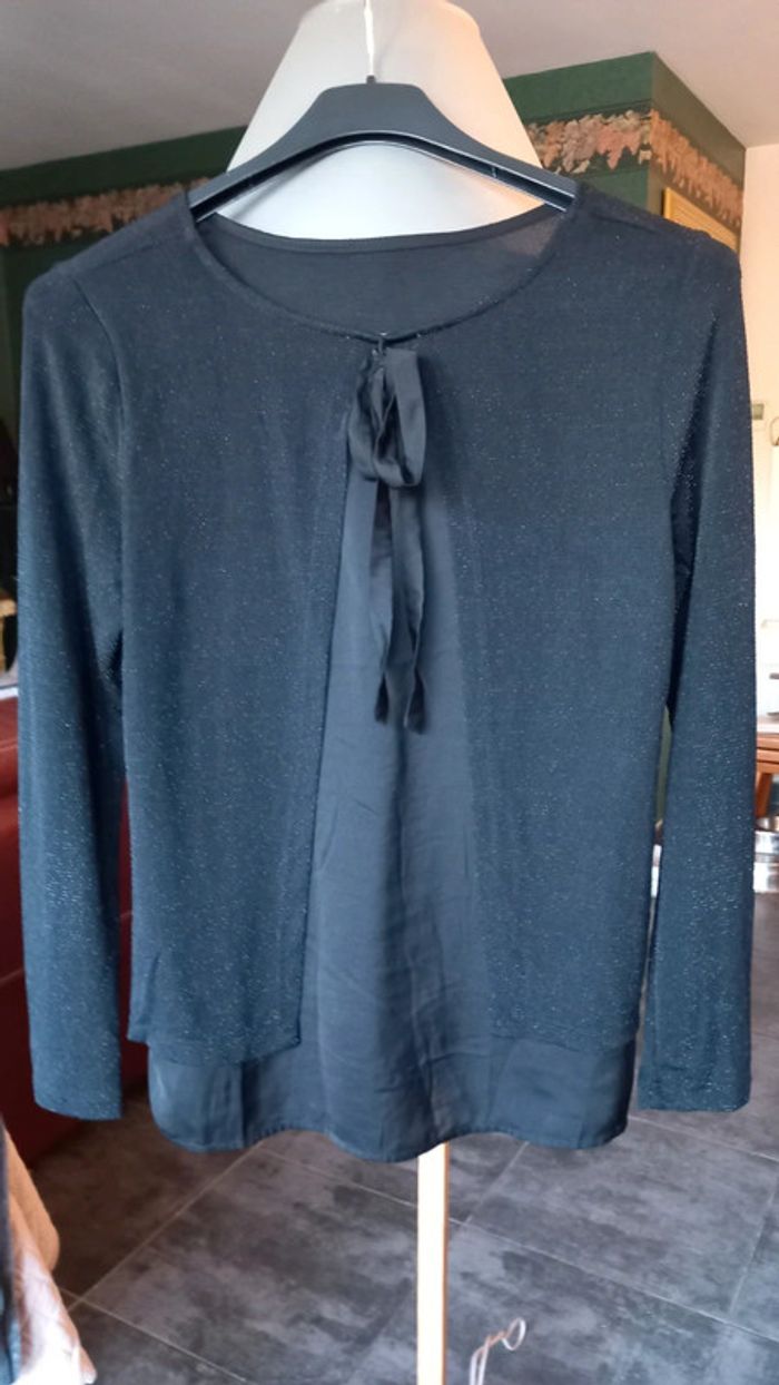 Pull  fin pailleté - photo numéro 2