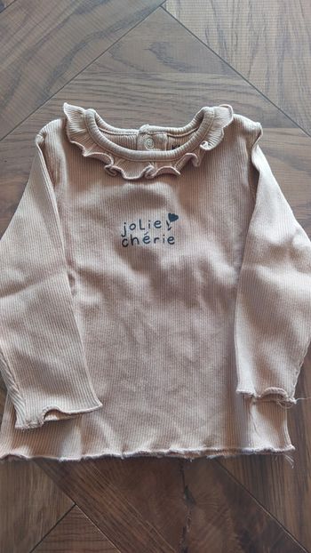 Maillot manches longues 3 mois Kiabi