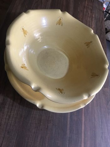 Lot de 2 grands saladiers 40 cm