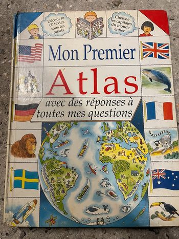 Livre jeunesse mon premier atlas