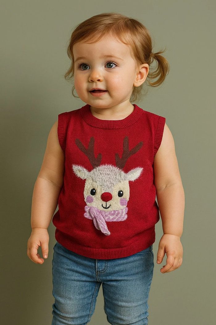 Pull sans manches de Noël Primark