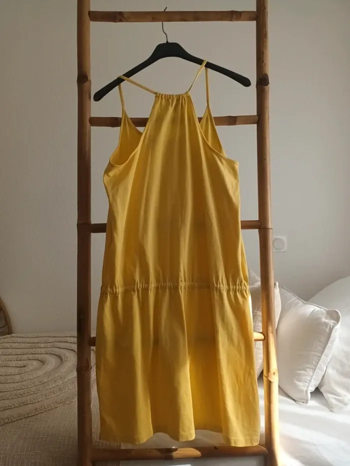 Robe d'été jaune taille M - photo numéro 3
