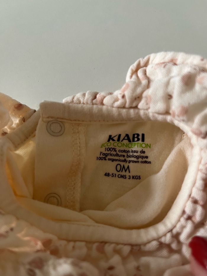 T-shirt col Claudine 0 mois - photo numéro 2