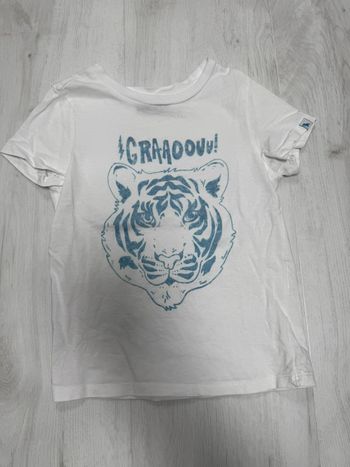 T-shirt tigre sergent major 5 ans