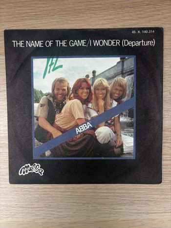 Vinyle 45 tours abba the name of the game