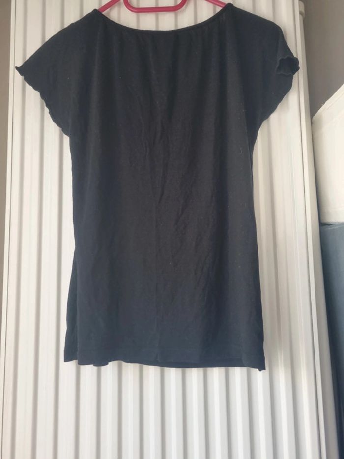 Tee-shirt noir h&m taille s