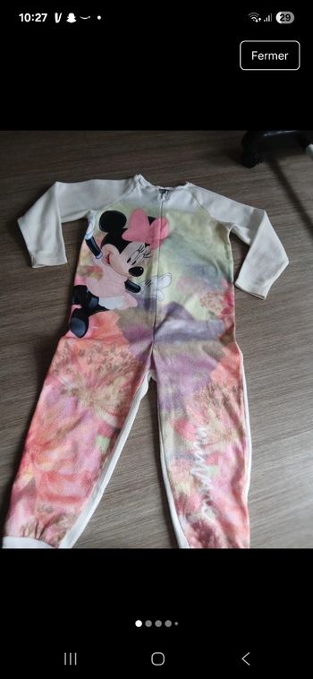 Pyjama polaire 3ans minnie