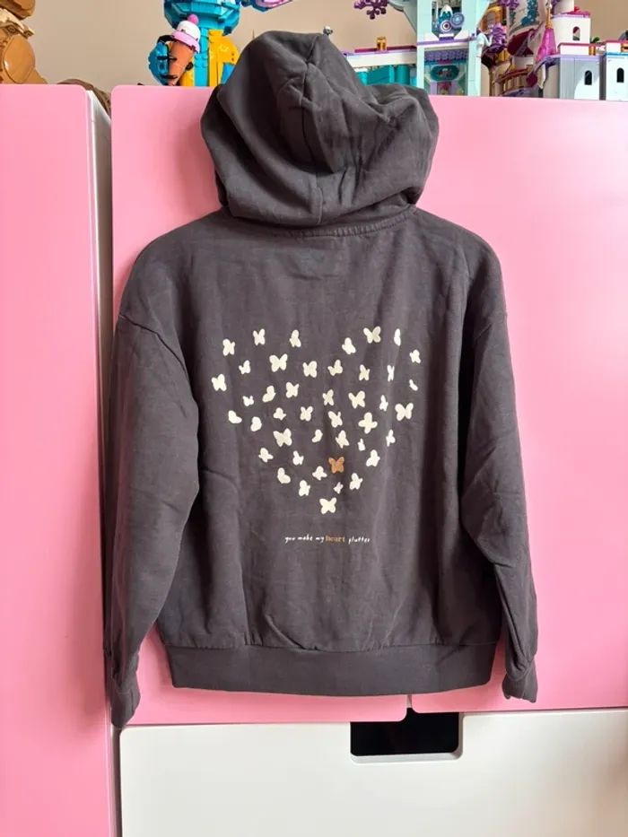 Neuf - Gilet à capuche Zippy 7/8 ans