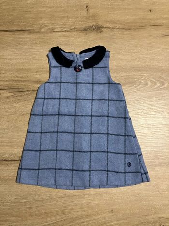 Robe feutrée à col 6 mois