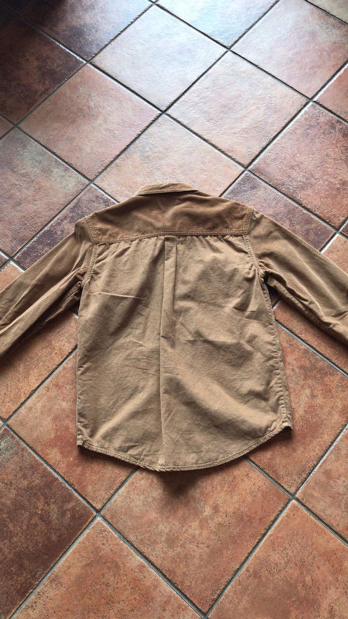 DPAM chemise couleur caramel taille 12 ans - photo numéro 4