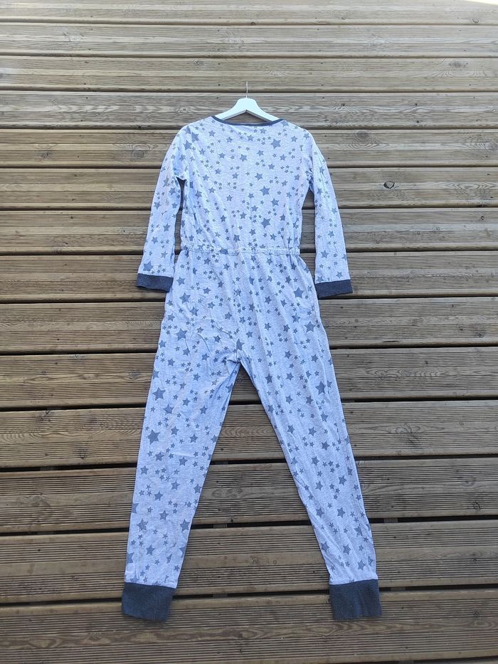 Combinaison Pyjama Femme gris à étoiles  – Taille 42/44 – Très bon état - photo numéro 6