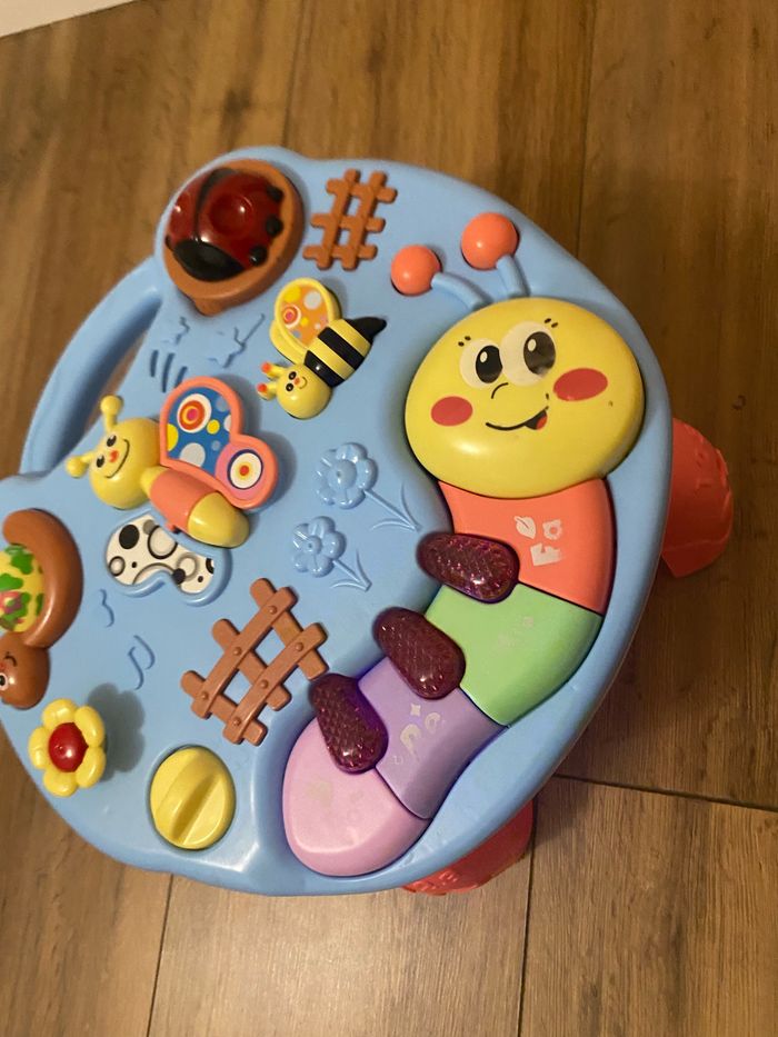 Table d’activité musicale papillon