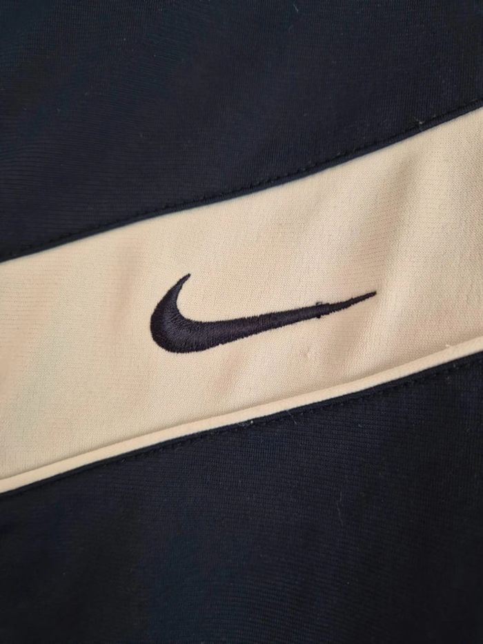 Veste Nike de sport zippé garçon marine et blanche taille 13-15 ans - photo numéro 2