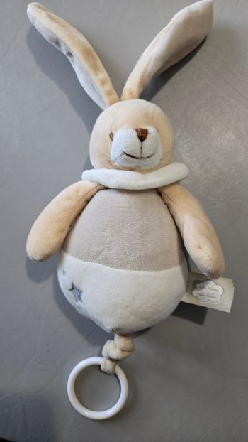 Doudou lapin musical - Un rêve de bébé