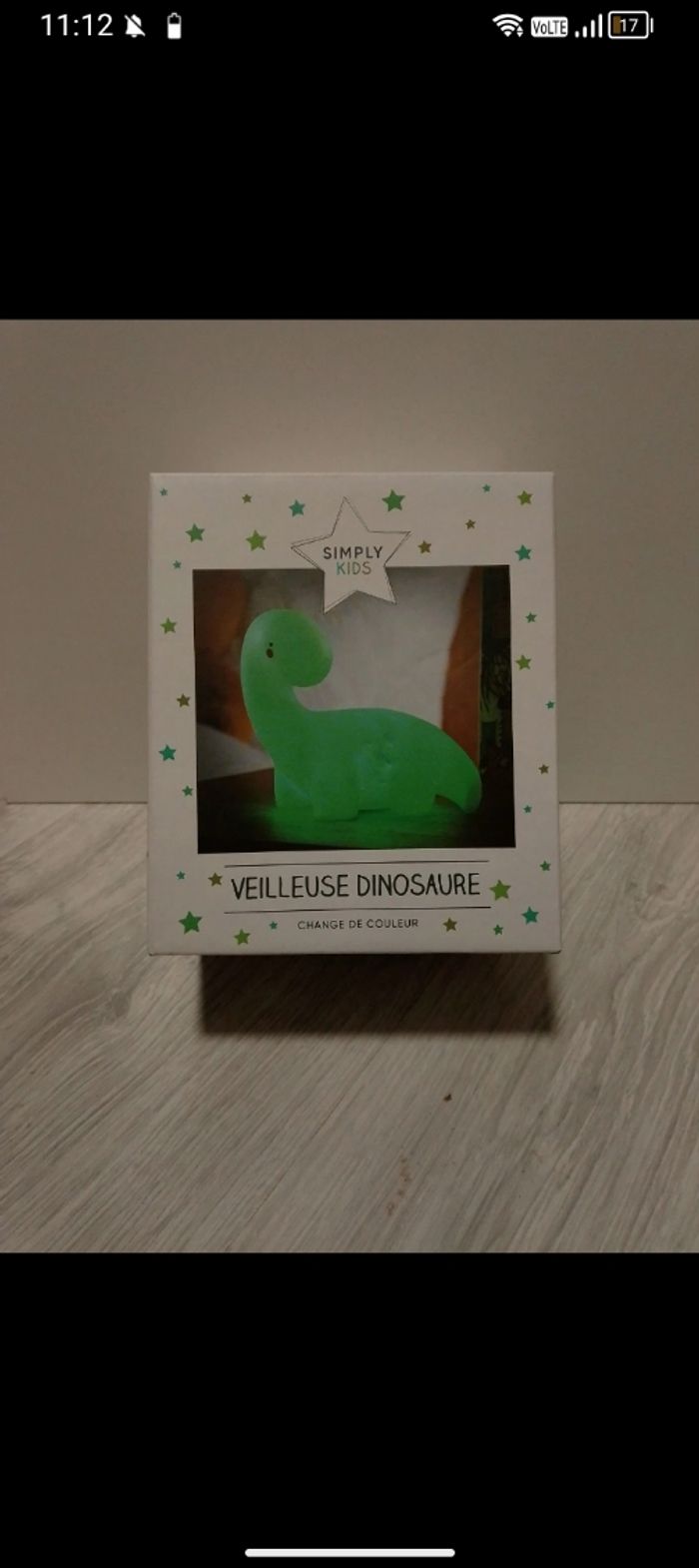 Veilleuse dinosaure