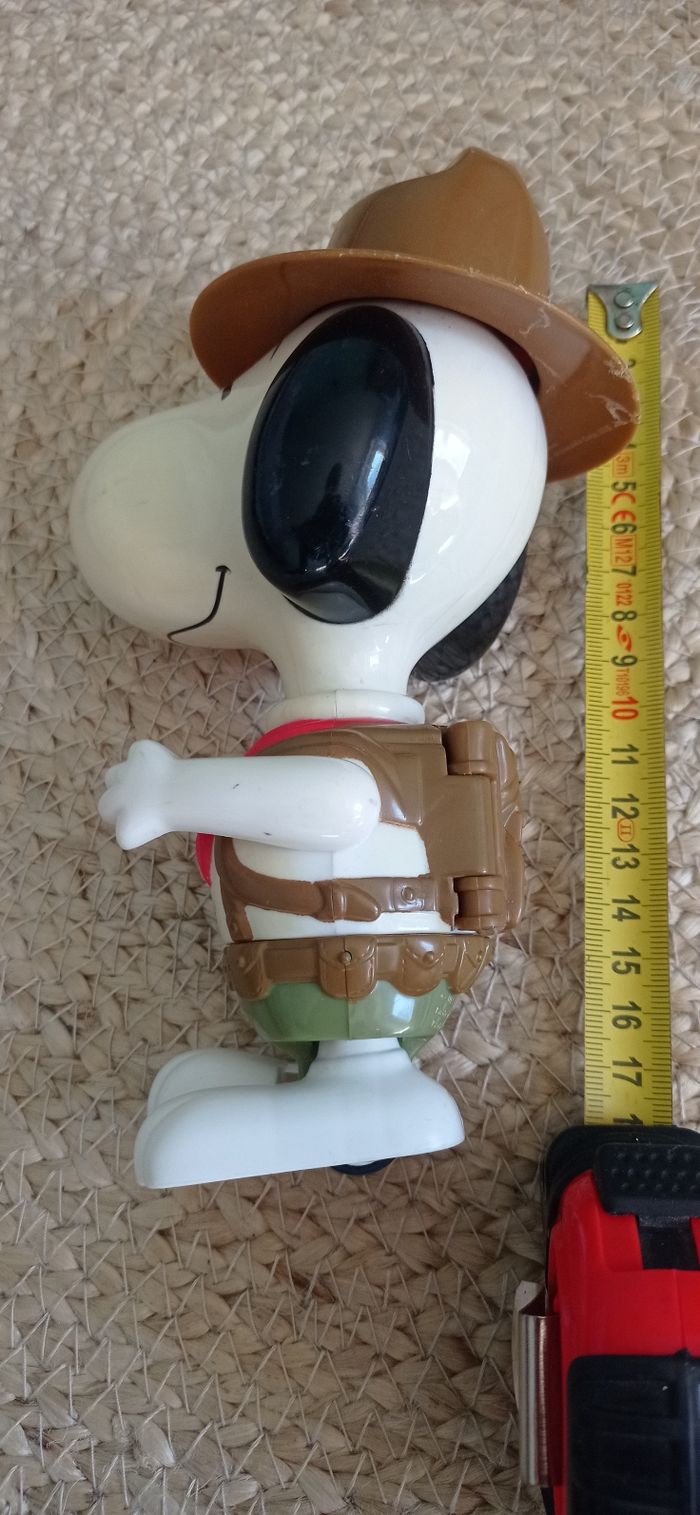 Lot de 04 figurines, Snoopy, Charly Brown, peanuts, vintage, BEG - photo numéro 3