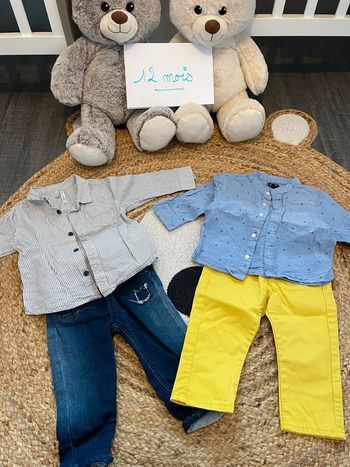 Lot ensembles 12 mois