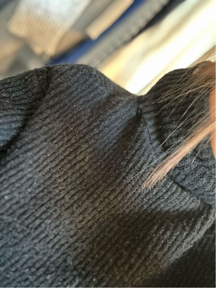 Col roulé Noir Zara Taille 36 - photo numéro 3