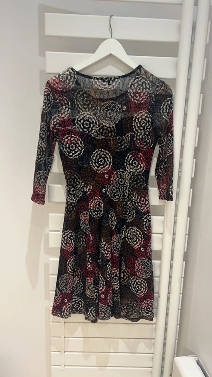 Robe femme à motifs Jacqueline Riu S - photo numéro 4