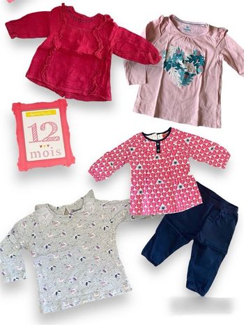 Lot vêtements 12 mois