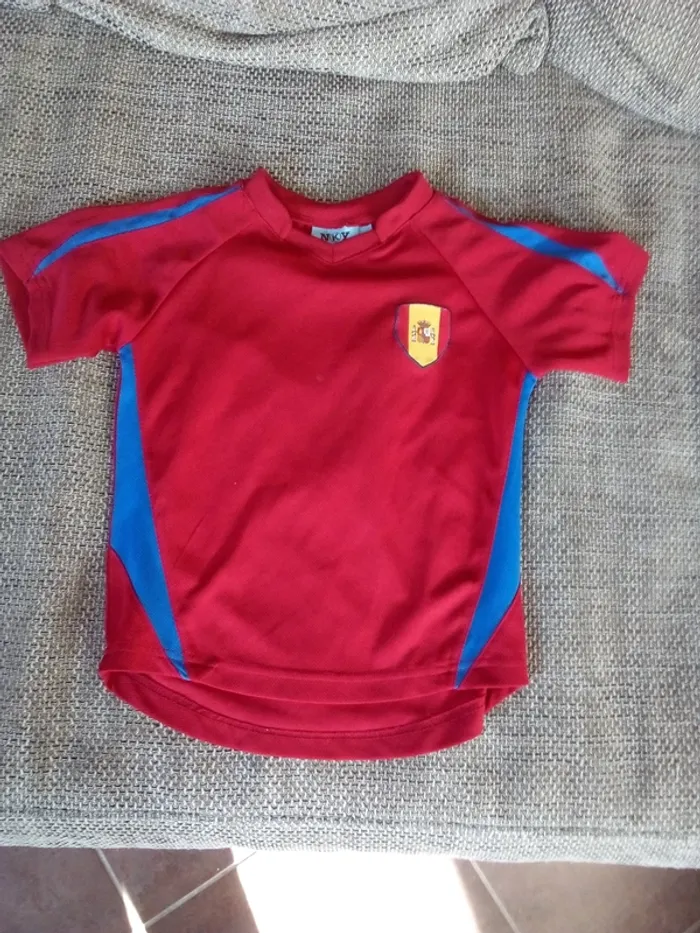 Tee shirt manche courte garçon taille 5 ans - photo numéro 2