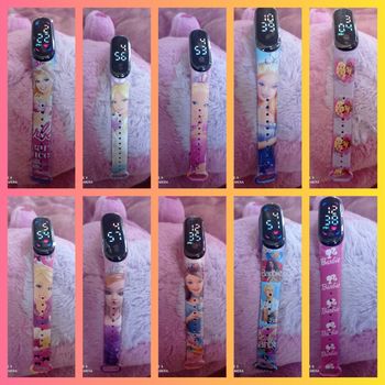 Montre led barbie neuve 