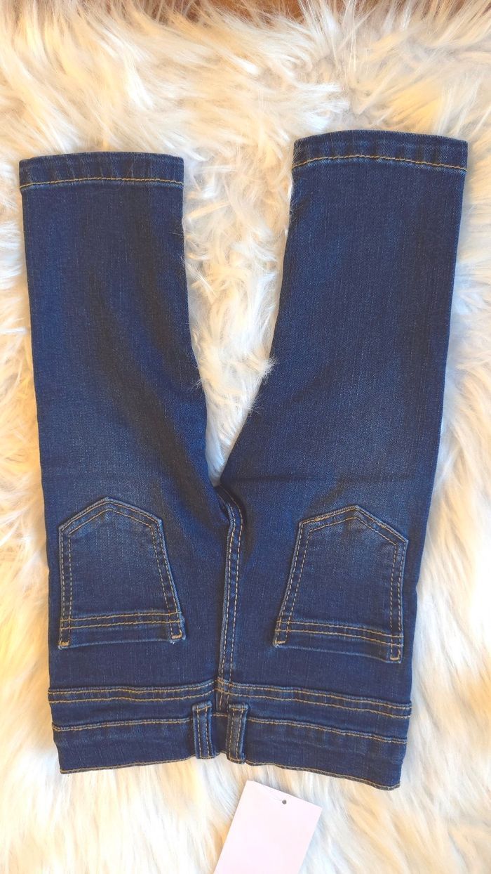 Neufs (non portés)🏷 🏷🥰😍💙 superbe ensemble teeshirt ml et jeans 6mois garçon 💙😍 - photo numéro 6