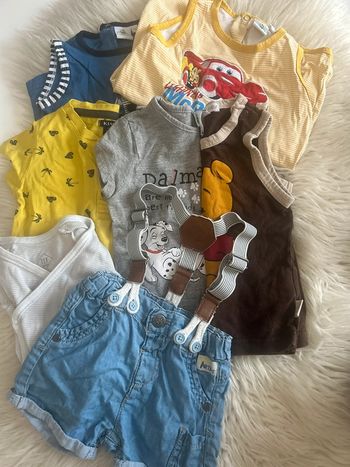 Garçon 👦🏻 Lot 7 vêtements garçon taille 6 mois saison été